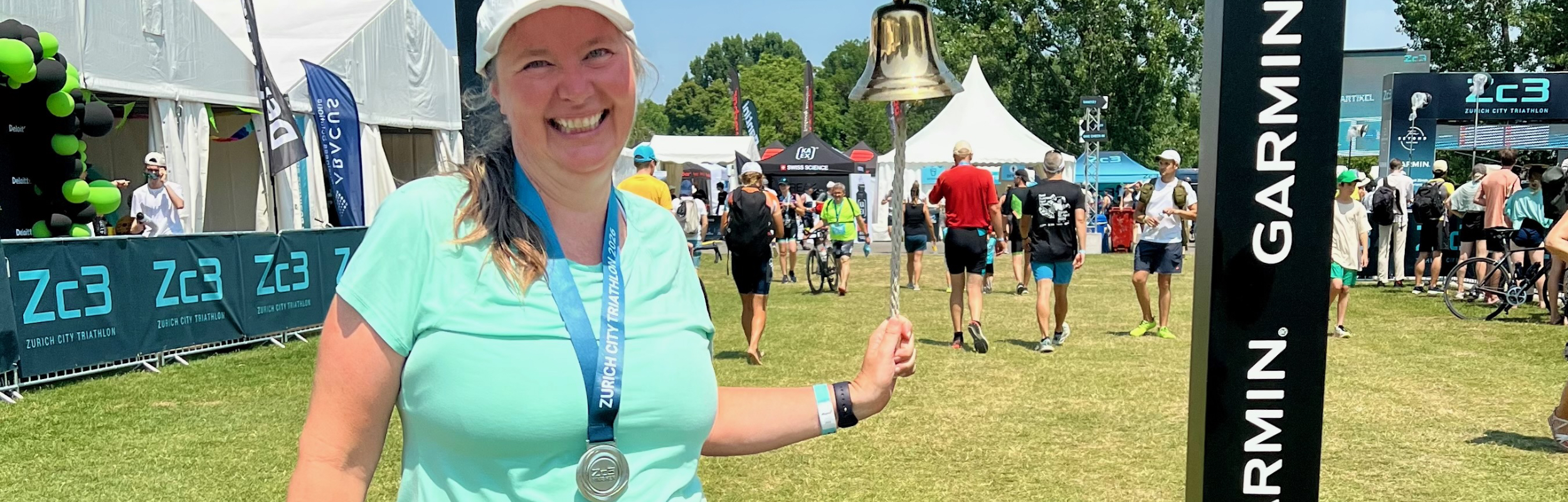 Swimming, Biking and Running the Zürich City Triathlon